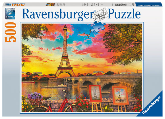 Ravensburger | Evenings In Paris | 500 Pieces | Jigsaw Puzzle