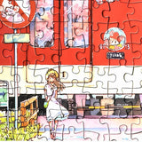 Sakura Train | Botop | 300 Piece Puzzle | Jigsaw Puzzle - Mystery Matrix