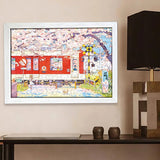 Sakura Train | Botop | 300 Piece Puzzle | Jigsaw Puzzle - Mystery Matrix