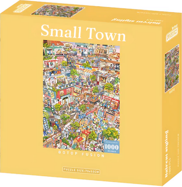 Small Town | Botop Fusion | 1000 Pieces | Jigsaw Puzzle – Puzzles