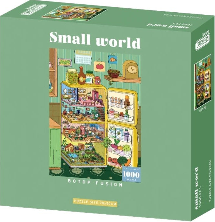 Small World | Botop Fusion | 1000 Pieces | Jigsaw Puzzle – Puzzles