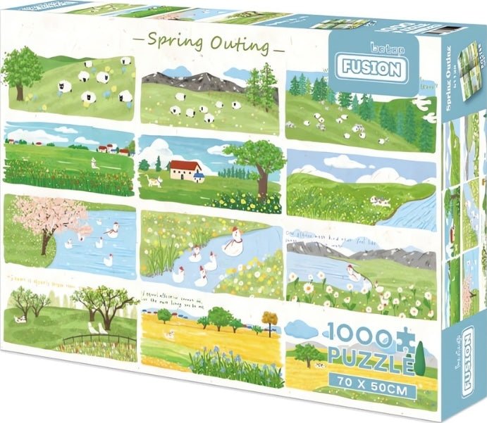 Spring Outing | Fusion | Botop | 1000 Pieces | Jigsaw Puzzle – Puzzles