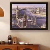 Sunset London | Botop Blackcard | 1000 Piece Puzzle | Jigsaw Puzzle - Mystery Matrix