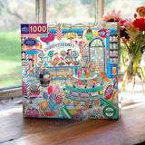 Sweet Shoppe - Emily Sutton | Eeboo | 1000 Pieces | Jigsaw Puzzle - Puzzles +