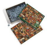 The Cat Library | Cobble Hill | 1000 Pieces | Jigsaw Puzzle - Puzzles +