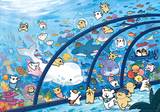 The Puppy Aquarium | Maltese | TOI | 1000 Pieces | Jigsaw Puzzle - Puzzles +