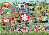 The World Of The Tudors | Laurence King Publishing | 1000 Pieces | Jigsaw Puzzle - Puzzles +