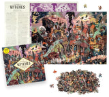 The World Of Witches | Laurence King Publishing | 1000 Pieces | Jigsaw Puzzle - Puzzles +