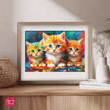 Three Little Hearts | CherryPazzi | 500 Pieces | Jigsaw Puzzle - Puzzles +