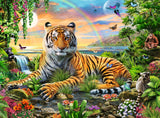 Tiger At Sunset | Ravensburger | 300 XXL Pieces | Jigsaw Puzzle - Puzzles +