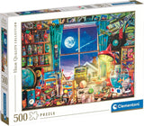 To The Moon | Clementoni | 500 Pieces | Jigsaw Puzzle - Puzzles +
