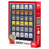 Tom and Jerry - Stare Off | TOI | 1000 Piece Puzzle | Jigsaw Puzzle - Mystery Matrix
