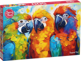 Tropical Trio | CherryPazzi | 500 Pieces | Jigsaw Puzzle - Puzzles +