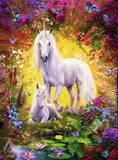 Unicorn And Foal | Ravensburger | 500 Pieces | Jigsaw Puzzle - Puzzles +
