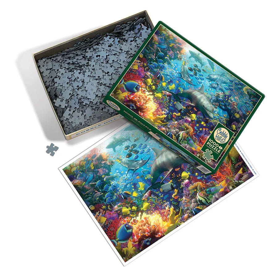 Vibrant Sea - David Penfound | Cobble Hill | 1000 Pieces | Jigsaw Puzz ...