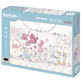 Wooden Man | Botop Blackcard | 1000 Piece Puzzle | Jigsaw Puzzle - Mystery Matrix