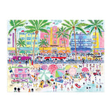 South Beach Miami - Michael Storrings | Galison | 1000 Pieces | Jigsaw Puzzle