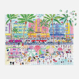 South Beach Miami - Michael Storrings | Galison | 1000 Pieces | Jigsaw Puzzle