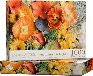 Tania Wicks | Autumn Delight - Joy in Pieces | 1000 Pieces | Jigsaw Puzzle