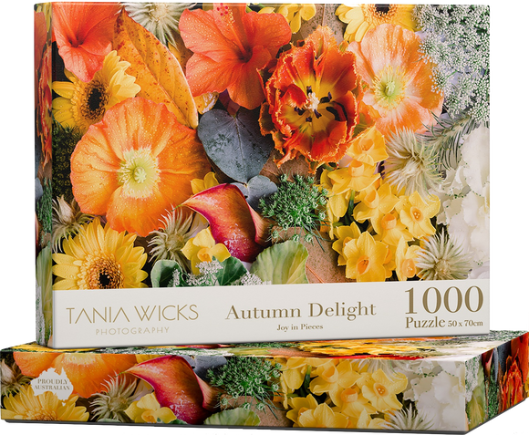 Tania Wicks | Autumn Delight - Joy in Pieces | 1000 Pieces | Jigsaw Puzzle
