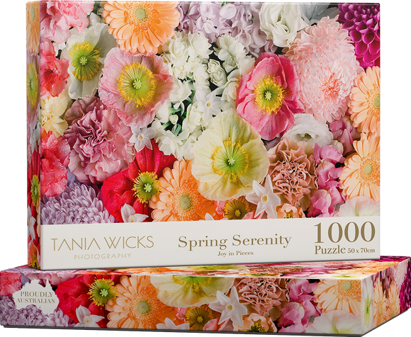 Tania Wicks | Spring Serenity - Joy in Pieces | 1000 Pieces | Jigsaw Puzzle