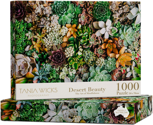 Tania Wicks | Desert Beauty - The Art of Mindfulness | 1000 Pieces | Jigsaw Puzzle