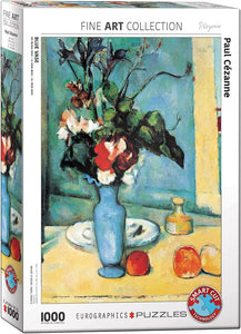 Eurographics | Blue Vase - Paul Cezanne | Fine Art Collection | 1000 Pieces | Jigsaw Puzzle