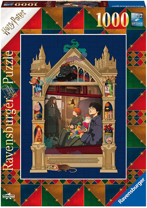 Ravensburger | Harry Potter The Way To Hogwarts | 1000 Pieces | Jigsaw Puzzle