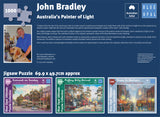 Eumundi on Sunday - Australia's Painter of Light | John Bradley | Blue Opal | 1000 Pieces | Jigsaw Puzzle