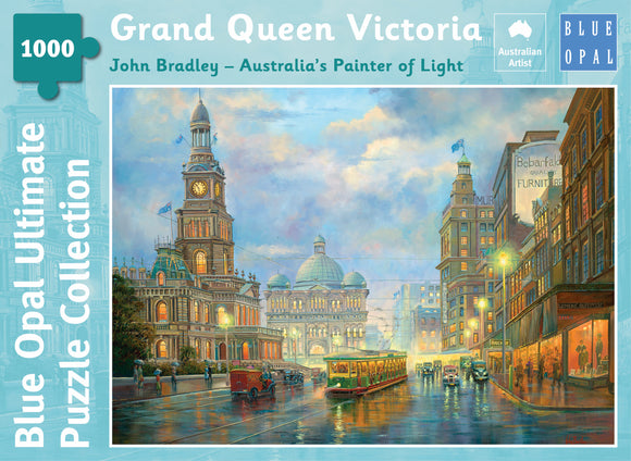 Blue Opal | Grand Queen Victoria - Australia's Painter of Light | John Bradley | 1000 Pieces | Jigsaw Puzzle