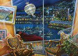 Blue Opal | Night Breeze - Tasmania's Own Artist | Esther Shohet | 1000 Pieces | Jigsaw Puzzle
