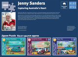 Blue Opal | Famous Sandman - Capturing Australia's Heart | Jenny Sanders | 1000 Pieces | Jigsaw Puzzle