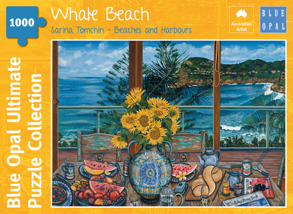 Blue Opal | Whale Beach - Beaches and Harbours | Sarina Tomchin | 1000 Pieces | Jigsaw Puzzle