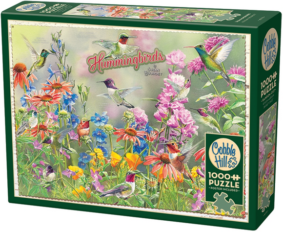Cobble Hill | Hummingbirds - Susan Bourdet | 1000 Pieces | Jigsaw Puzzle