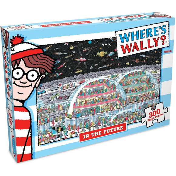 Crown | In the Future - Where's Wally | 300 Pieces | Jigsaw Puzzle
