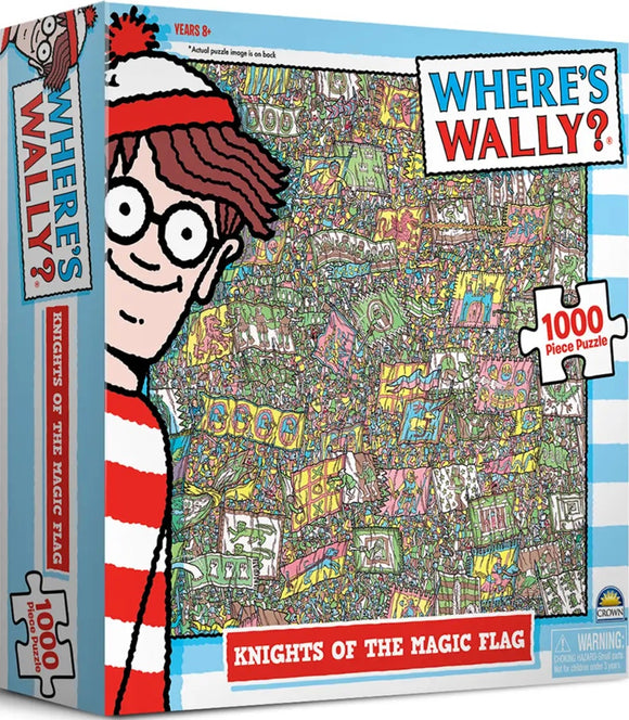 Crown | Knights of the Magic Flag - Where's Wally | 1000 Pieces | Jigsaw Puzzle