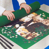 Puzzle Roll-Up Mat | 120cm Jigsaw Puzzle Storage w/ Straps | Crown | Up to 2000 pieces