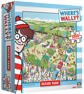 Safari Park - Where's Wally | Crown | 1000 Pieces | Jigsaw Puzzle