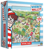 Safari Park - Where's Wally | Crown | 1000 Pieces | Jigsaw Puzzle