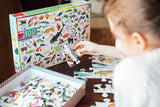 Eeboo | Beautiful World - Kelsey Oseid | 100 Pieces | Jigsaw Puzzle