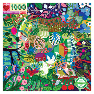 Eeboo | Bountiful Garden - Monika Forsberg | 1000 Pieces | Jigsaw Puzzle