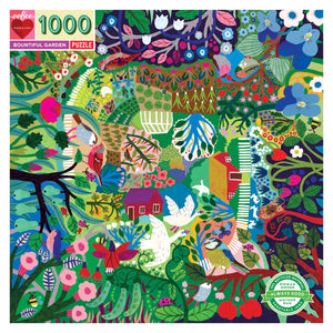 Bountiful Garden - Monika Forsberg | Eeboo | 1000 Pieces | Jigsaw Puzzle