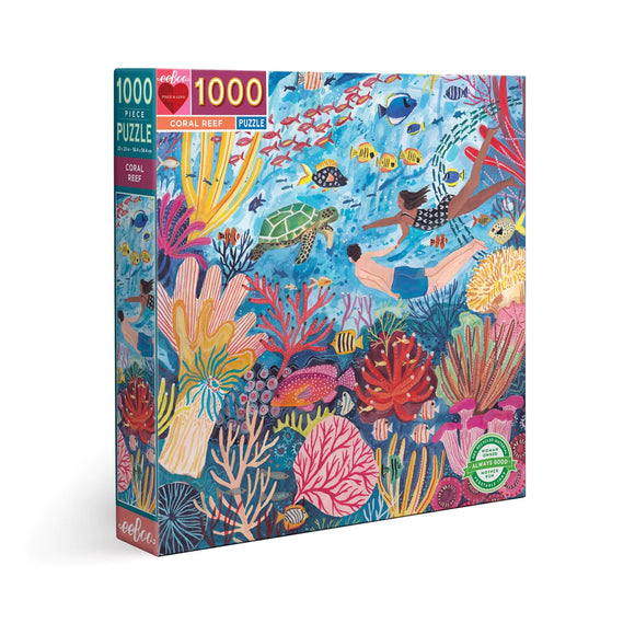Eeboo | Coral Reef - Miranda Sofroniou | 1000 Pieces | Jigsaw Puzzle