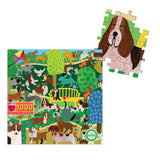 Eeboo | Dogs in the Park - Monika Forsberg | 1000 Pieces | Jigsaw Puzzle