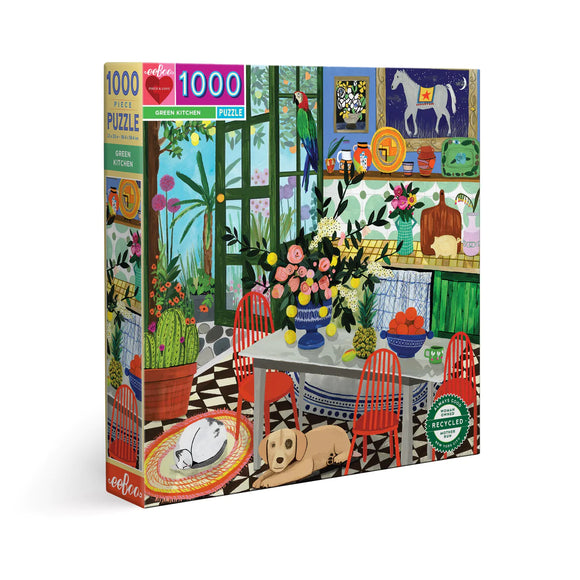 Eeboo | Green Kitchen - Anisa Makhoul | 1000 Pieces | Jigsaw Puzzle