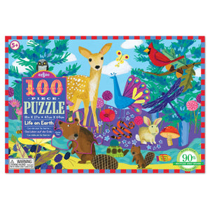 Eeboo | Life on Earth - Melissa Sweet | 100 Pieces | Jigsaw Puzzle