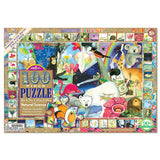 Eeboo | Natural Science - Melissa Sweet | 100 Pieces | Jigsaw Puzzle