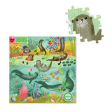 Otters - Uta Krogmann | 1000 Pieces | Eeboo | Jigsaw Puzzle