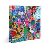 Peacock Garden - Monika Forsberg | Eeboo | 1000 Pieces | Jigsaw Puzzle