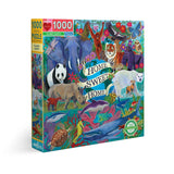 Eeboo | Planet Earth - Cynthia Cliff | 1000 Pieces | Jigsaw Puzzle